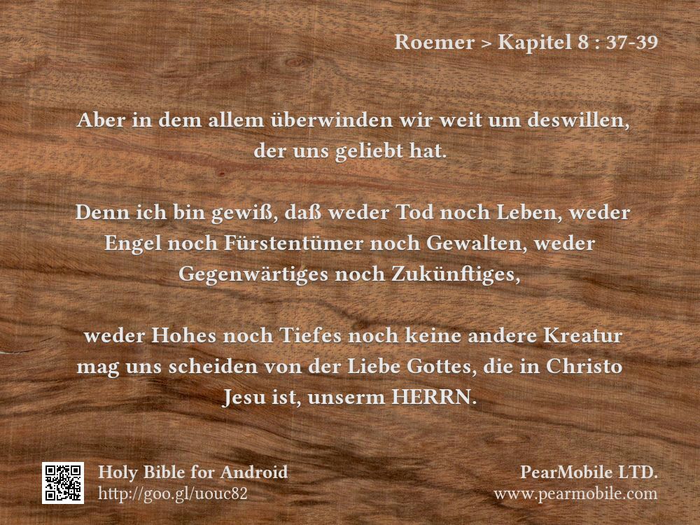 Roemer, Kapitel 8:37-39